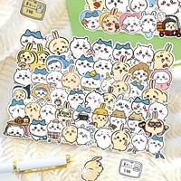 100pcs Kawaii Jiikawa Cartoon Stickers Decorative Desk Laptop Scrapbook Luggage Stationery Cute Graffiti Sticker for Kids Gift 3