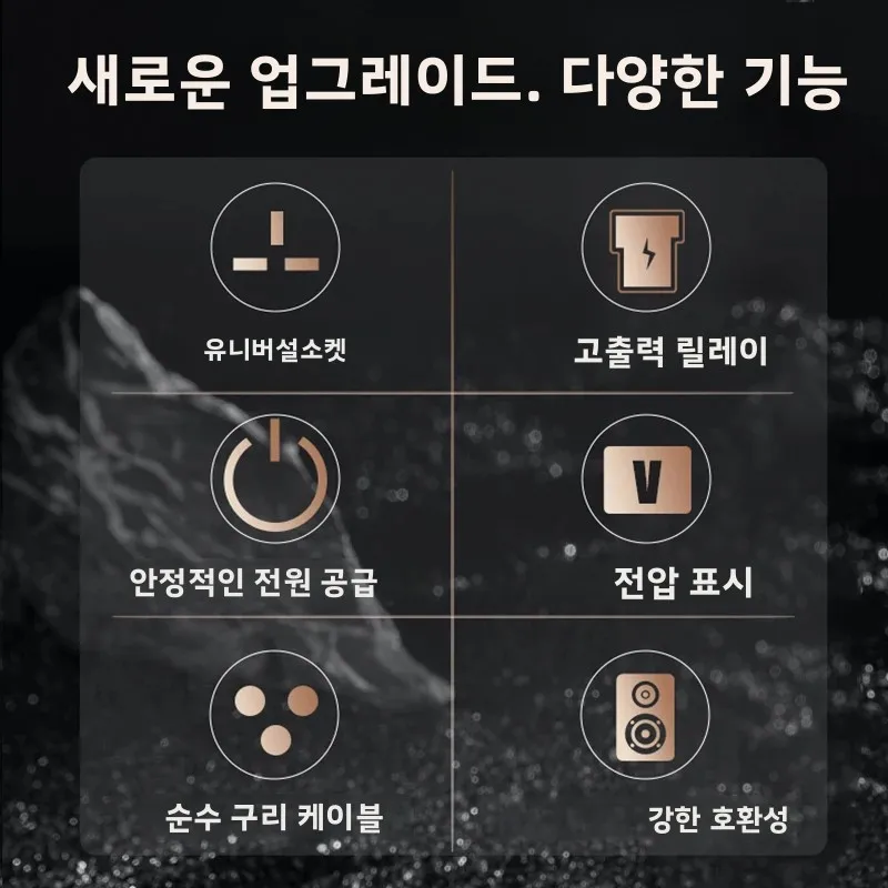 레이야헤스 RS-T12 프로페셔널 오디오 8채널 파워 시퀀서 (USB 인터페이스 및 전원 필터링 기능으로 전원 노이즈 억제)