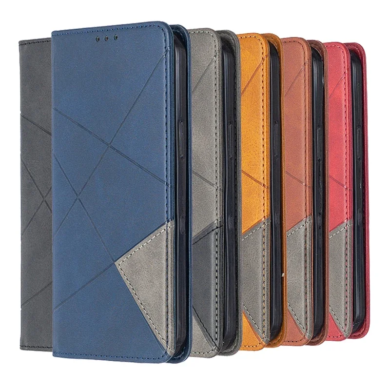 

On For Xiaomi Poco M6 Pro Case Magnetic Wallet Leather Flip Phone Cover For Xiomi Poco X6 M6 Pro C65 PocoX6 PocoM6 Cases Funda