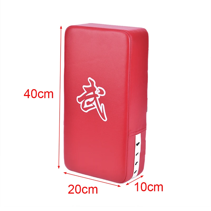 Punching Bag Boxing Pad Sand Bag Fitness Taekwondo MMA Hand Kicking Pad PU Leather Training Gear Muay Thai Foot Target 1 pcs