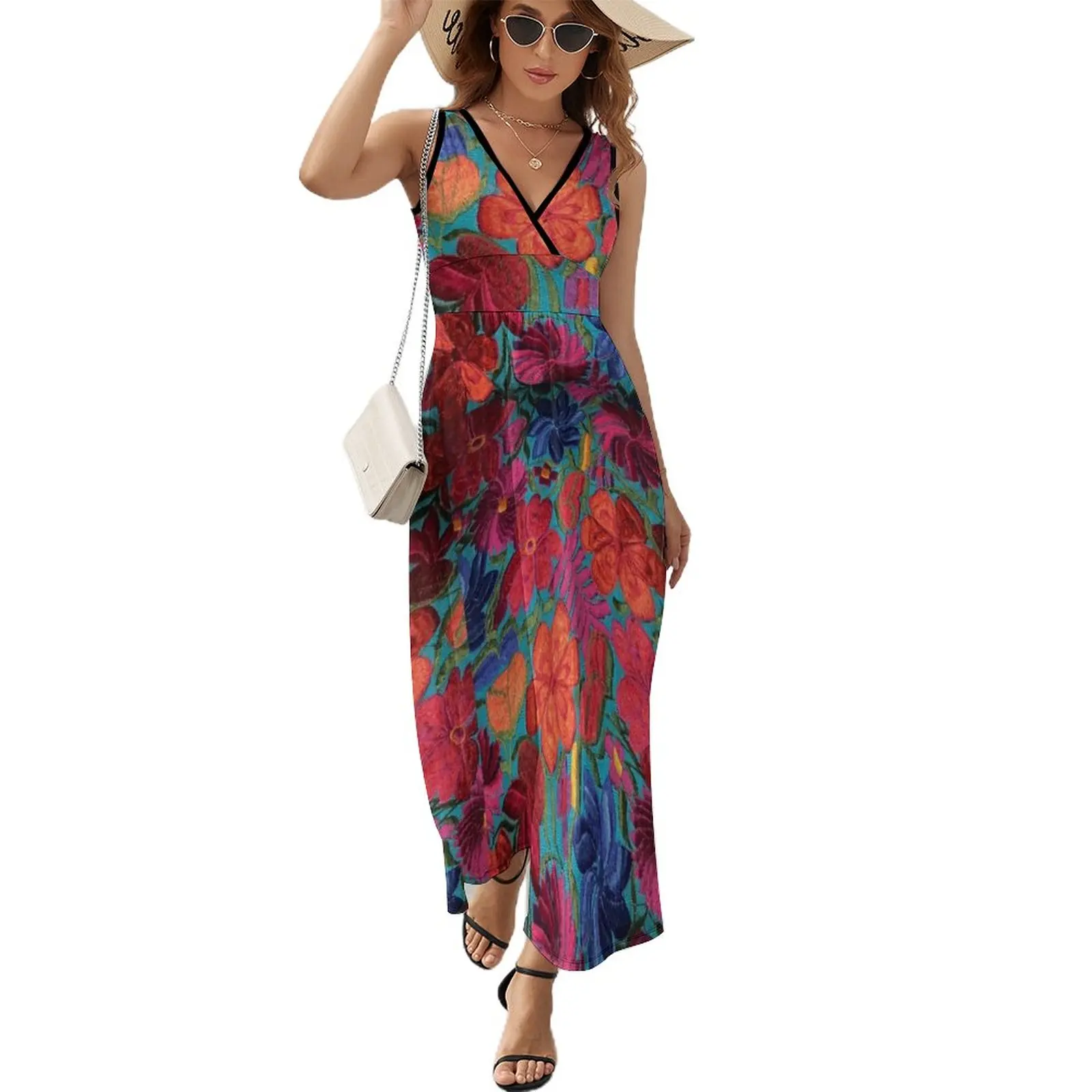 

Oaxaca Sleeveless Dress Women's summer long dress women clothing 2023 new arrivals