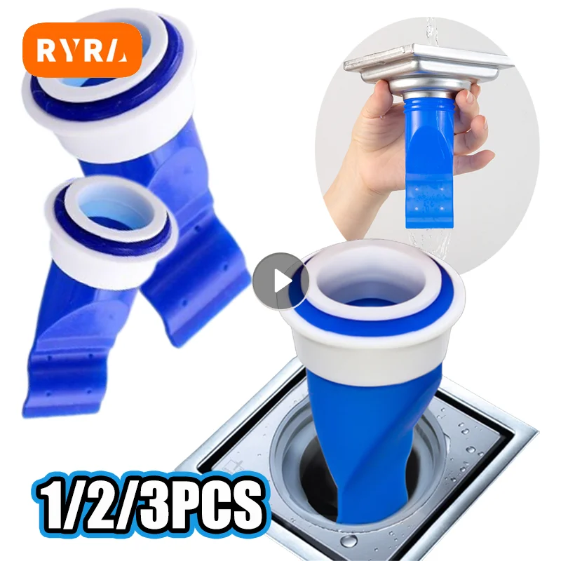 

Floor Drain Seal Drain Deodorant Silicone Core Insect Control Backflow Preventer One Way Valve For Bathroom Pipes Tube