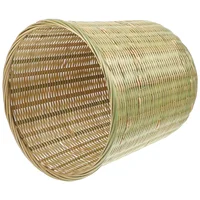 Bamboo Storage Basket Baskets for Home Snack Serving Seaweed Treats Woven Office 2