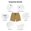 Sparkle Art Board Shorts Summer Glam Gold Glitter Sportswear Beach Shorts Males Quick Dry Casual Design Plus Size Swim Trunks 5