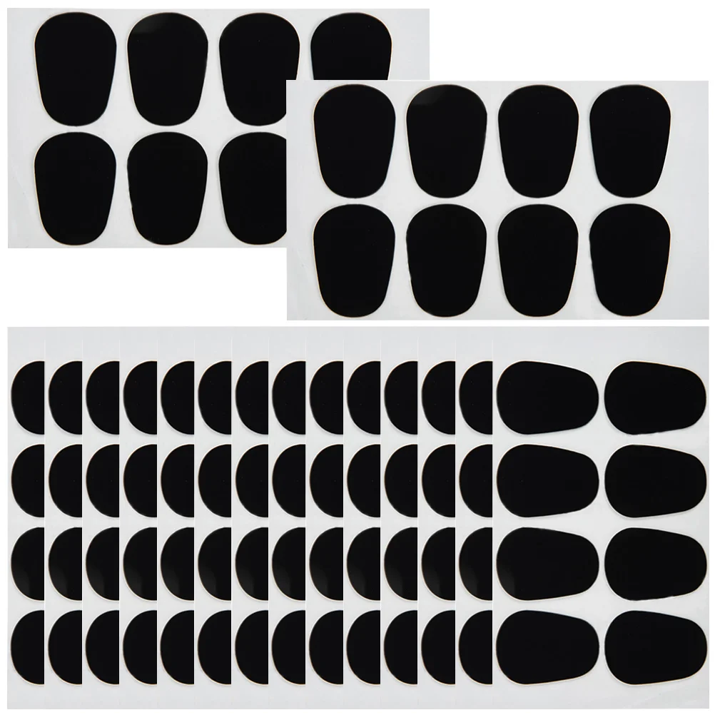 

50 Pcs Brass Saxophone Tooth Pad Silicone Patches Pads Silica Gel Alto