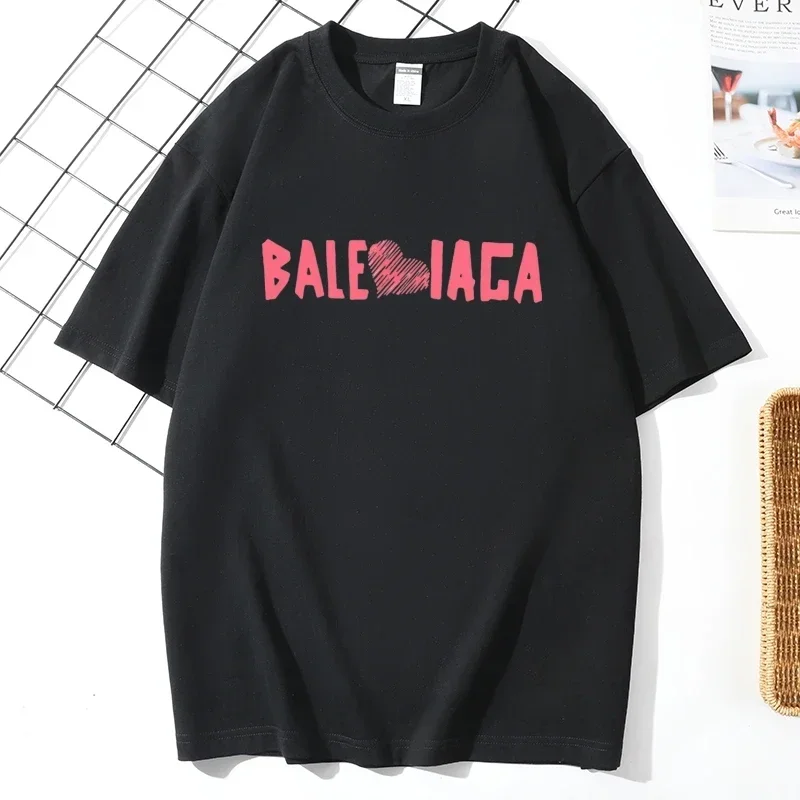 חולצת כותנה 100% מפוארת, חולצה נוחה ונושמת לנשים, חולצת y2k עם משקל של 280 גרם