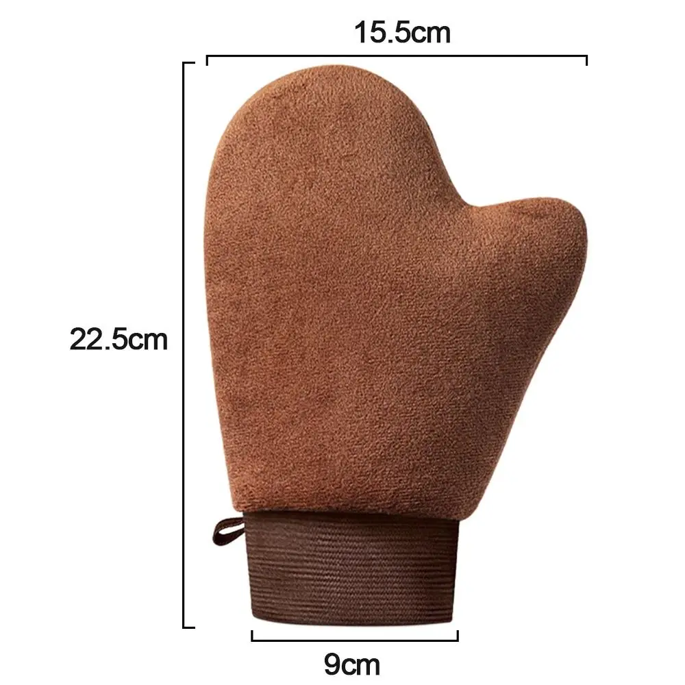 Creative Reusable Lotion Applicator Double-Sided Sunless Fake Tan Self Tanner Mitt Washable Body Face Self Tan Glove