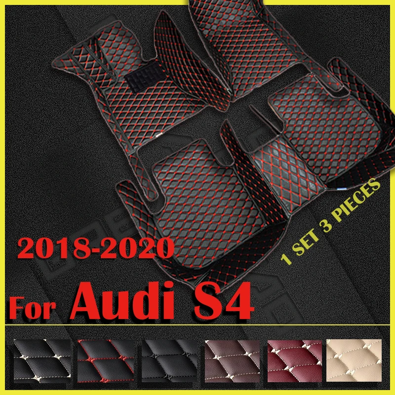 

Автомобильные коврики для Audi S4 2018 2019 2020, индивидуальные автомобильные накладки на ногу, аксессуары для интерьера