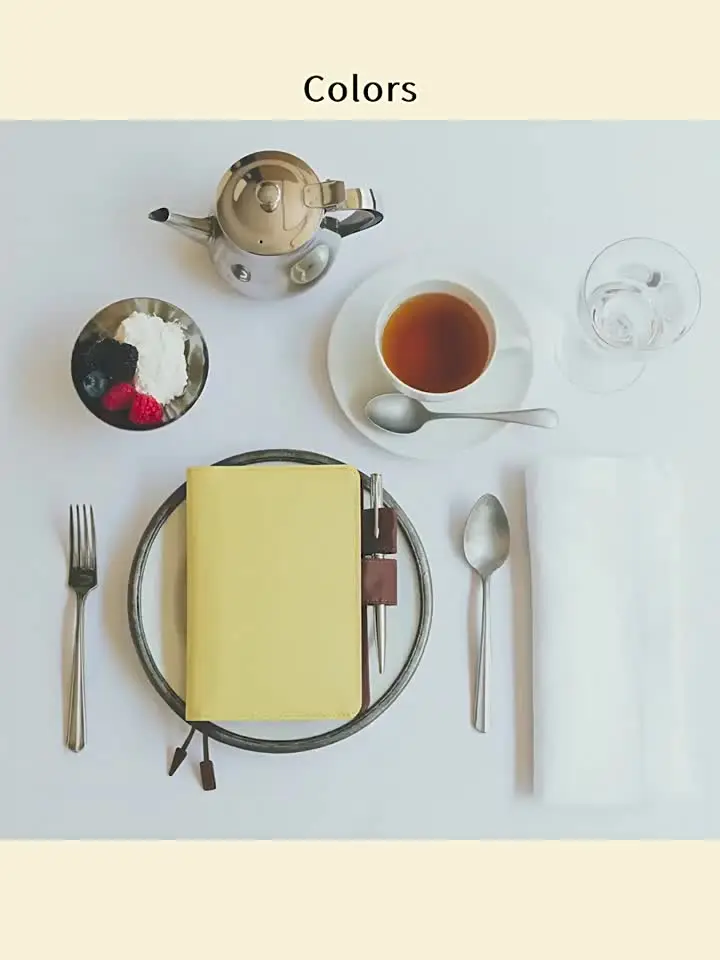 Hobonichi Techo Weeks Cover [Tall And Slim Size/Planner Cover Only] Single Color: Notte - View #9