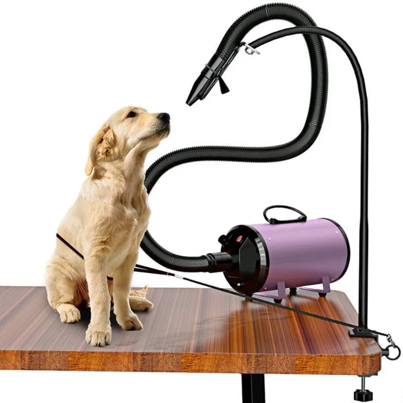 Dual-use Pet Hair Dryer Bracket Telescopic Any Shape Fixation Frame Multipurpose Big Dog Cat Grooming Accessories pet hair dryer bracket