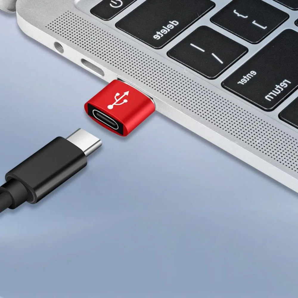 High-Speed USB 3.0 to Type C Port Converter and Charging Adapter