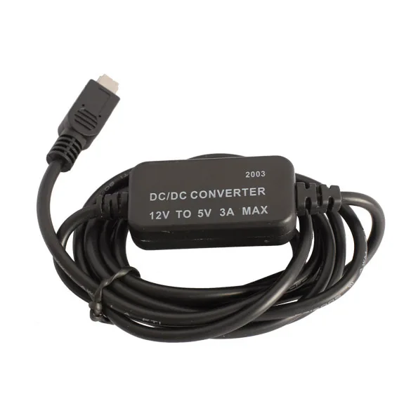 Eosnow 1pc DC-DC Buck Adattatore 12V/24V A USB 5V 3A Convertitore Regolatore Fili Del Cavo 72896824 - Foto 3