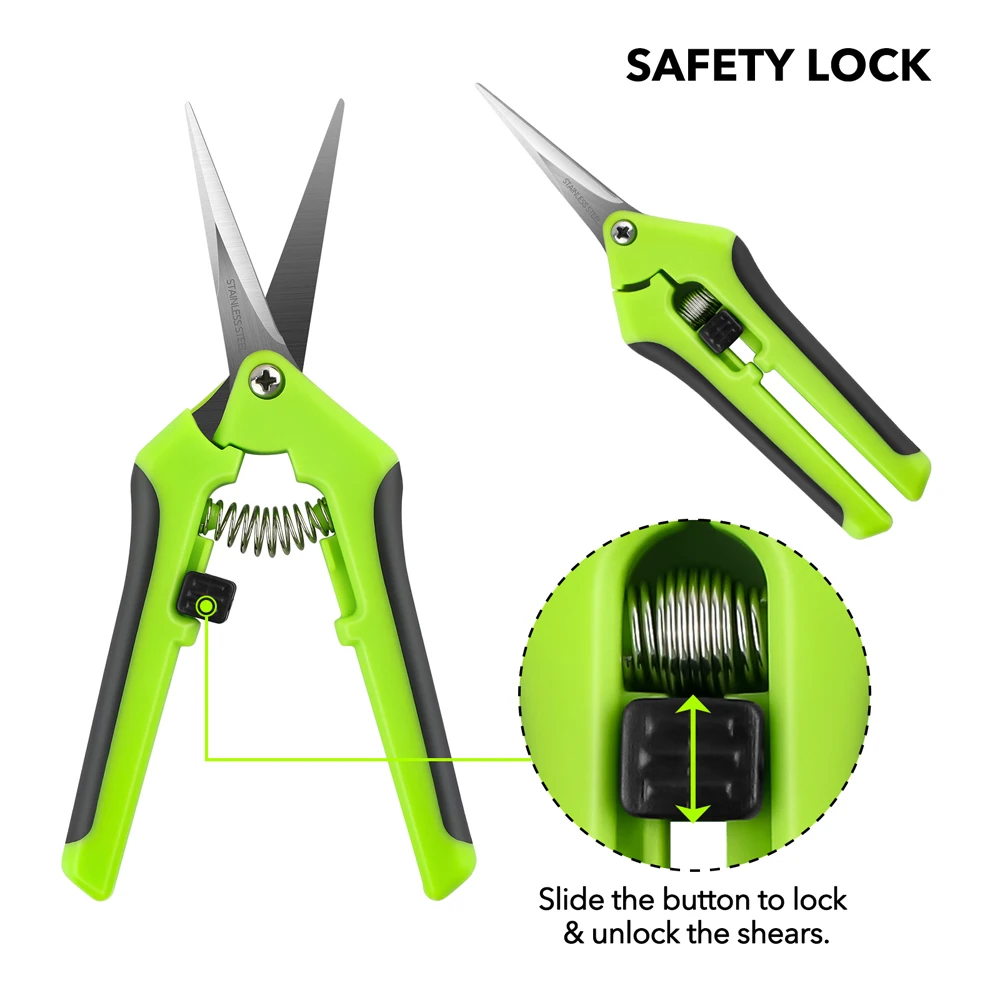 Ergonomic handle close-up