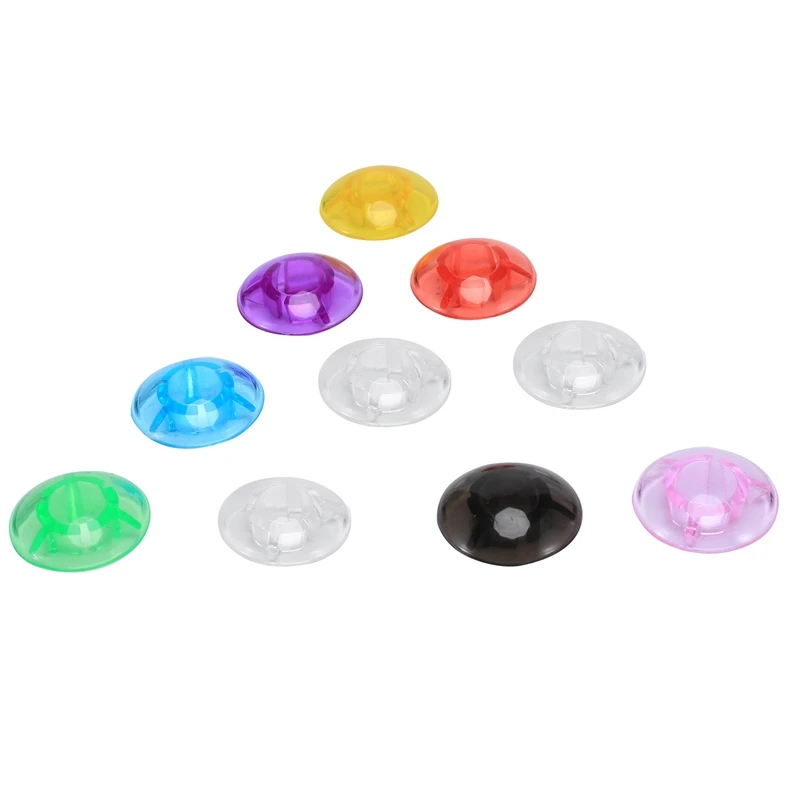 

10Pcs Mushroom Guitar Effect Pedal Foot Nail CAP Amplifiers Color Foot Switch Guitar Pedal Knobs Protector