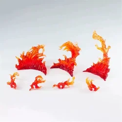 Dynamic Debris & Impact Set - 1/12 Scale Action Figure Accessories with Mist Effects (Red flame)