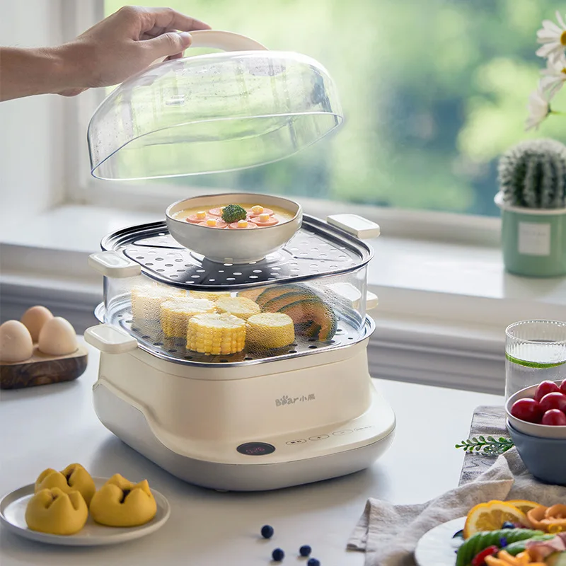 Household Food Steamer Cooker Steamed Vermicelli Roll Multifunctional Guangdong Rice Noodles Roller Breakfast Noodles Machine