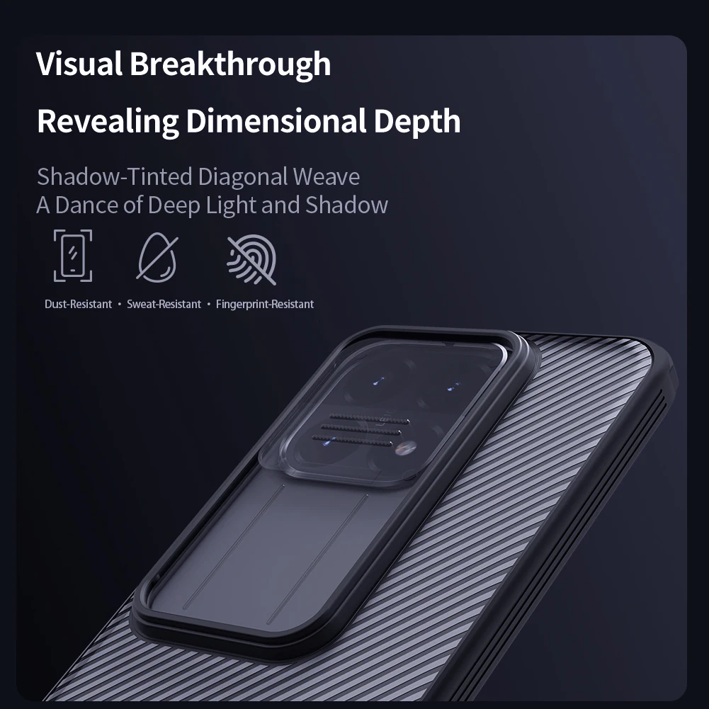 Nillkin Camshield Pro Camera Slide Protection Hard 360° Back Cover