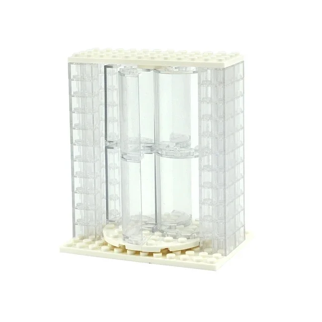 DIY City Friends House Building Blocks Set with Fence, Stairs, Ladder, Gate, Door, Window, and Garden Figures