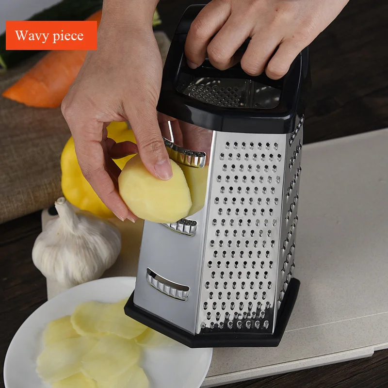 Stainless Steel 6-Side Box Grater 4