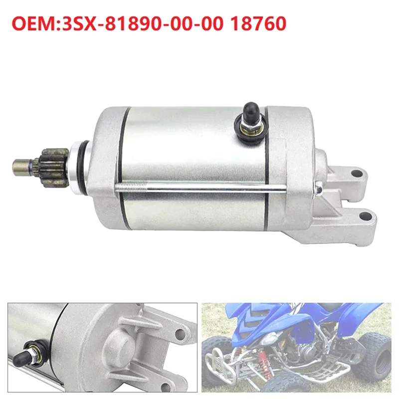 

Стартовый двигатель для Yamaha YFM660 Raptor 660 660Cc 2001-2005 Powersport ATV UTV Moto Parts 3SX-81890-00-00