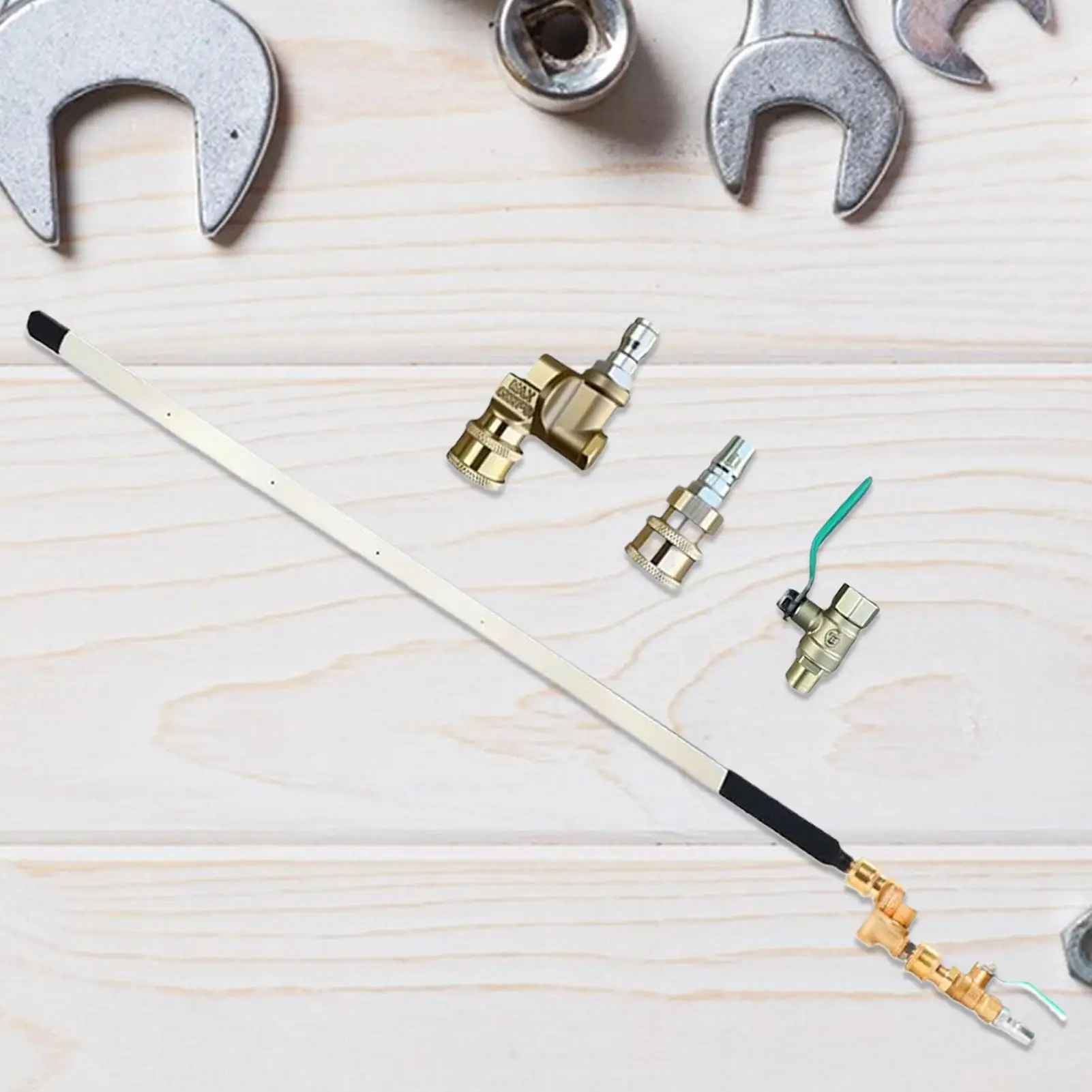 Car Radiator cleaning wand 180 Degree Rotation Pressure Washer Wand Rinser Blower Rinser for RV Trucks AC Refrigerator Hvac