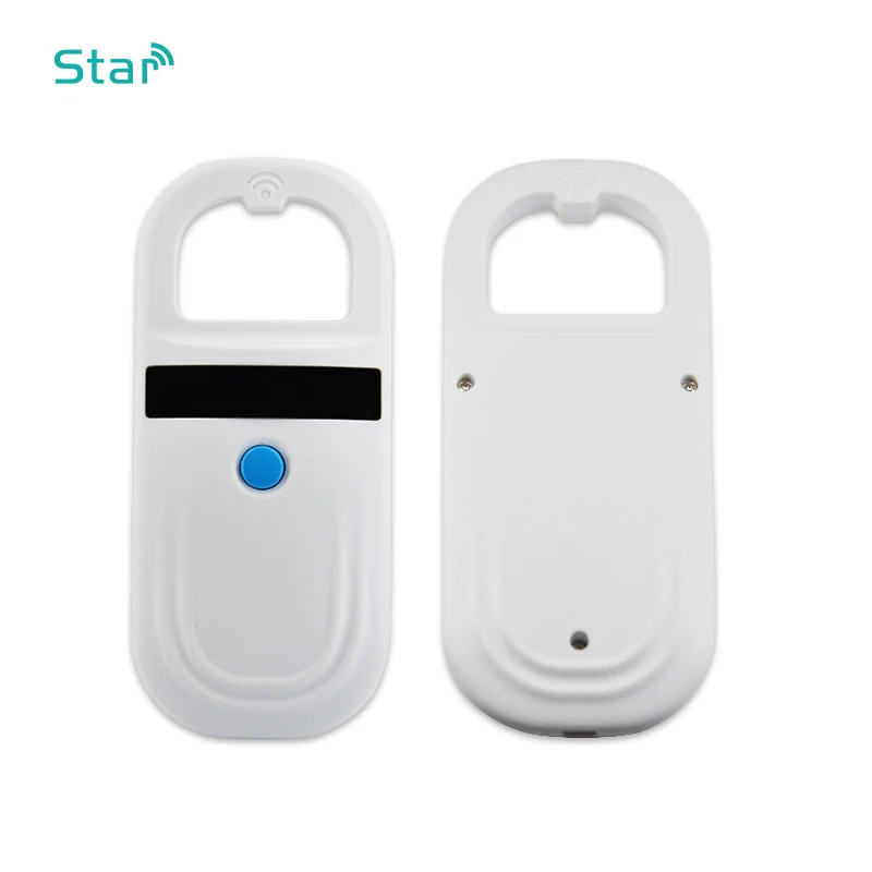 New Version Animal Chip ID Scanner Pet ID Tag USB Reader 134.2KHz/125KHz Microchip Scanner FDX-B Glass Tag Dog ID Reader