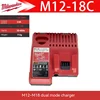 Milwaukee C12C M12 M12-18C M18 M12-18FC Rapid Charger for M12 & M18 12V 18V - 220V  BULK PACK-No-original packaging 2