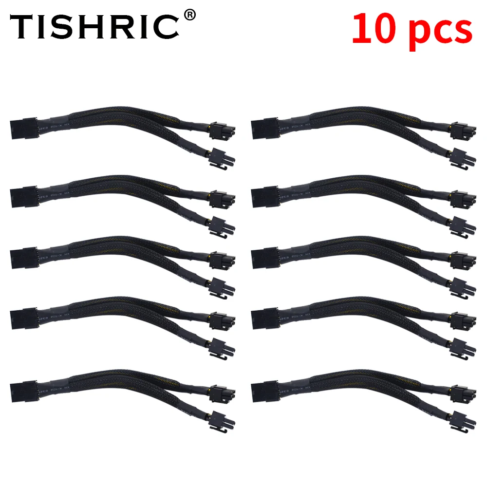 Tanio TISHRIC 8Pin PCI Express na podwójny PCIE