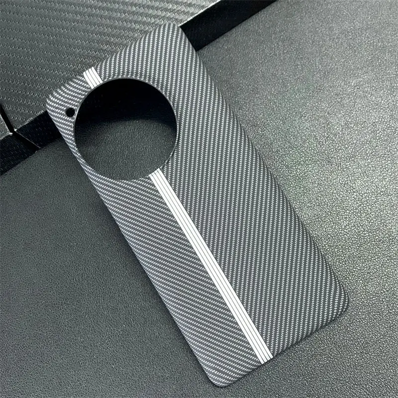 Sleek Carbon Fiber Slim Protective Back Cover