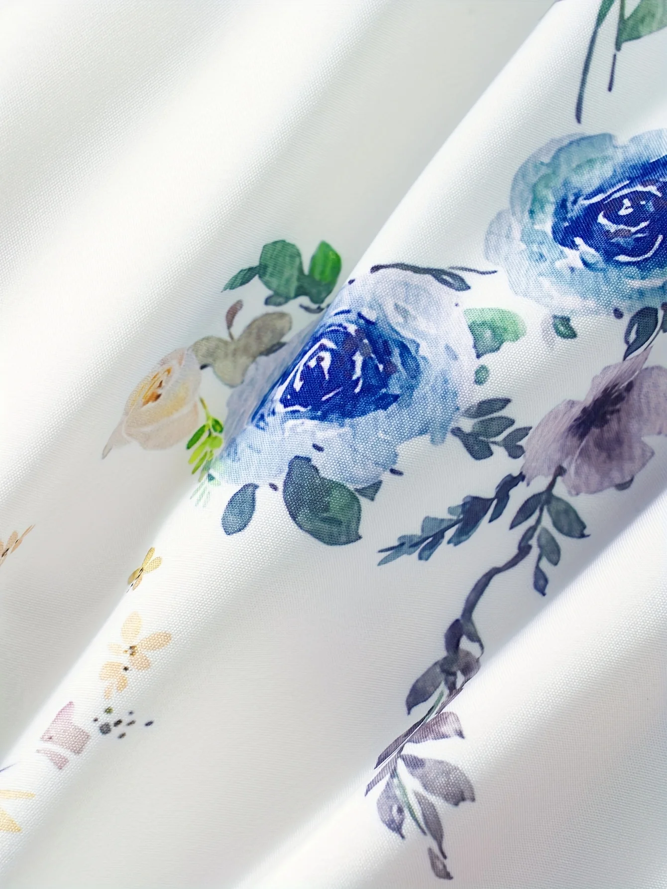 Women's Floral Print Midi Skirt Vacation Style High Waist A Line Summer Casual Skirt for Women Elastic Waist Flowy Skirt 4
