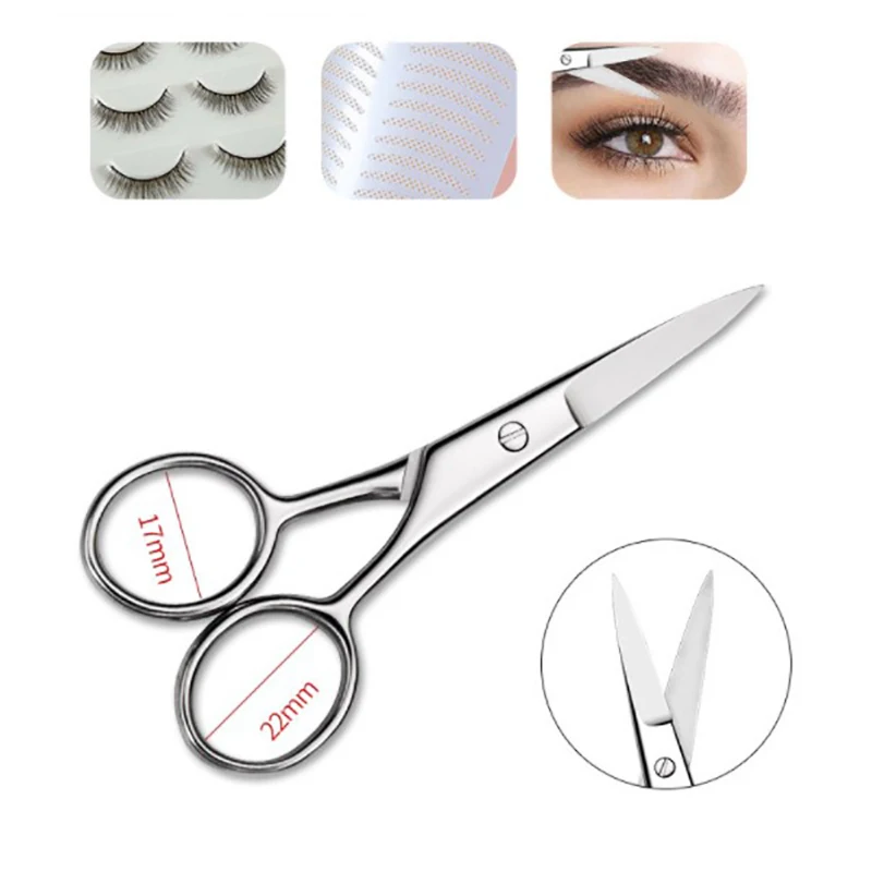 Cuticle Scissors Professional Stainless Steel Curved Pointed Beauty Scissors  for Nose Hair Trimming Eyebrows Finger & Nail Care - AliExpress