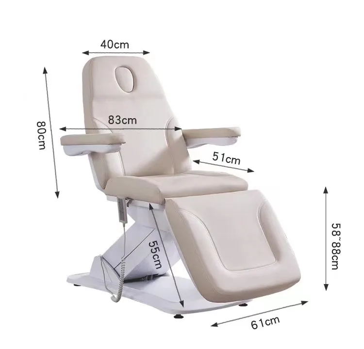 Description Picture 2 of itemElectric Massage Bed Load 300kg, Massage Table Automatic Heating, Four Motors, Color Customizable, Beauty Salon, Massage Parlor