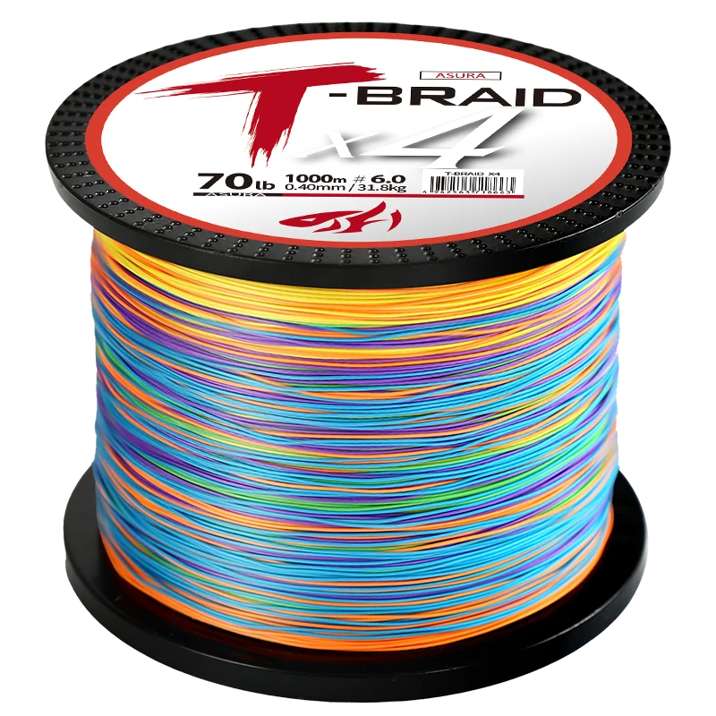 Braided PE Fishing Line, 8-Strand Multifilament for Carp & Saltwater