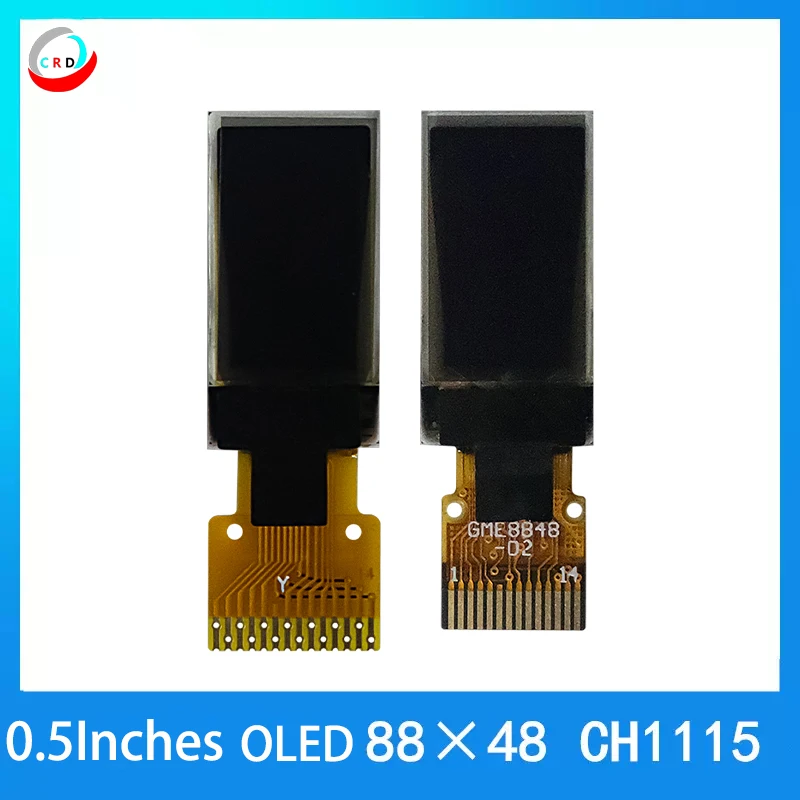 0.5-inch OLED LCD display 88x48 small screen CH1115 compatible with SSD1306 vertical screen IIC