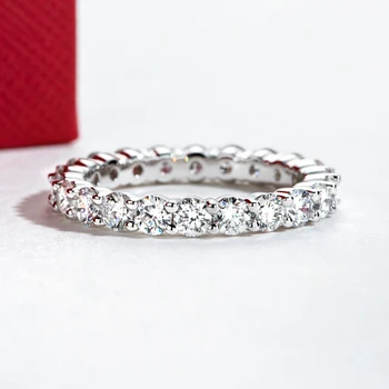 Wedding Band Grown Diamond Eternity with IGI Certificate