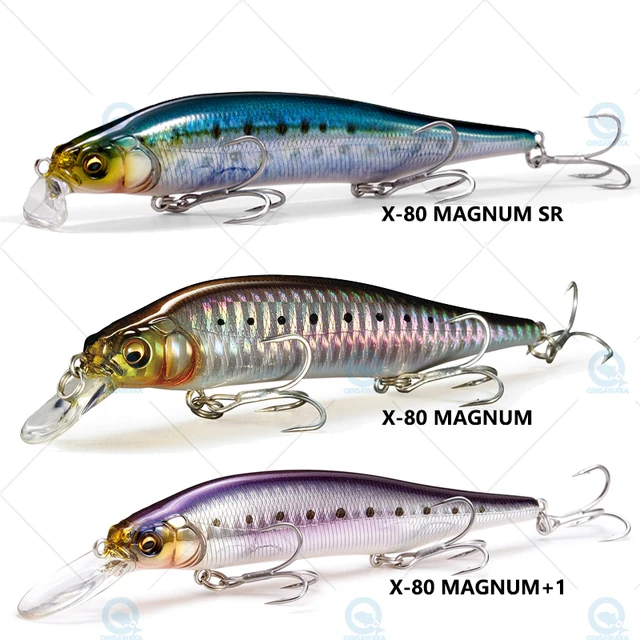 JAPAN Megabass X-80 MAGNUM SR 115mm 15/18g Floating / Sinking 1m