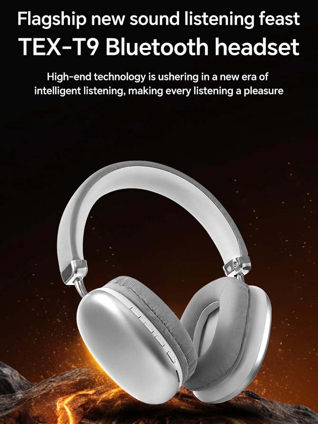 Description Picture 2 of itemUpgraded Wireless Headphones, Lightweight and Foldable Earpieces