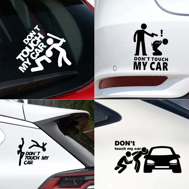 car stikers funny decal car window Stickers DO NOT TOUCH MY CAR Accessories New 