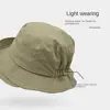 Casual Japanese Style Fisherman Hat Sun-Proof UV Protection Sun Hats Quick-Drying Camping Alpine Cap Summer 2