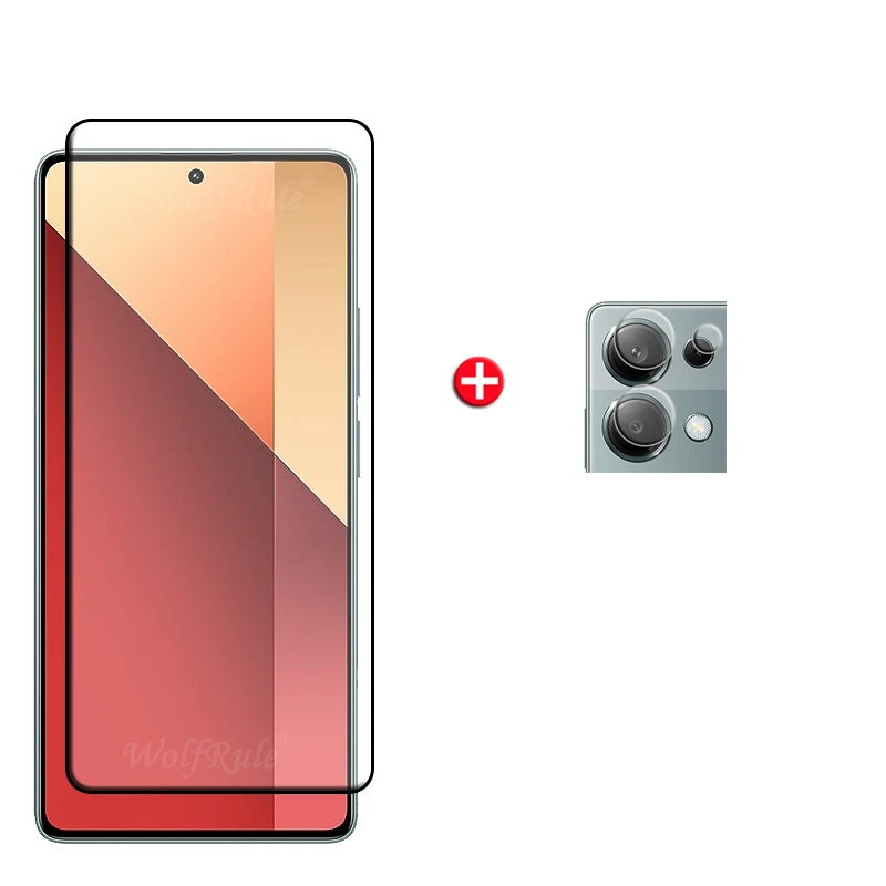 6-in-1 Full Coverage 9H Screen and Lens Protector Set