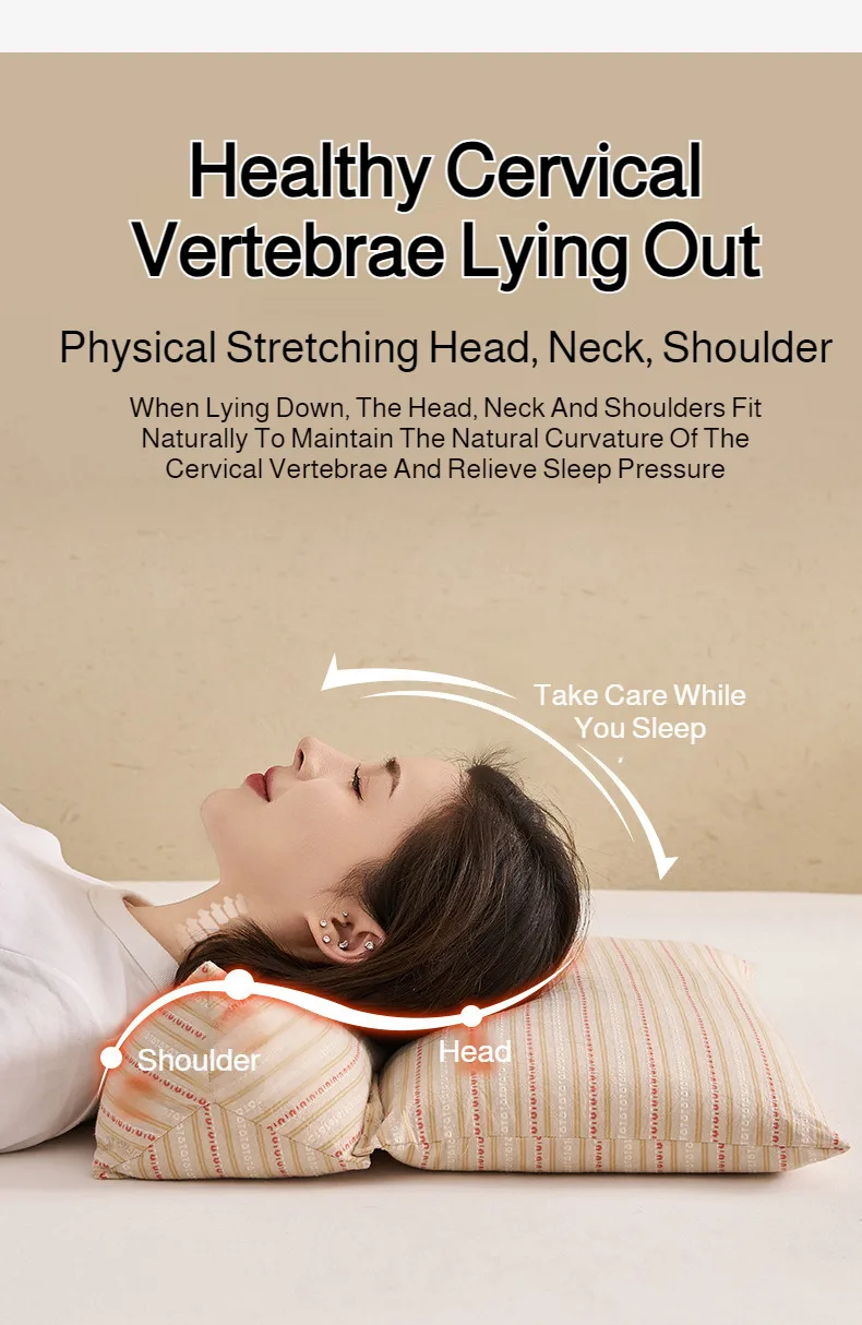 Buckwheat cervical pillow