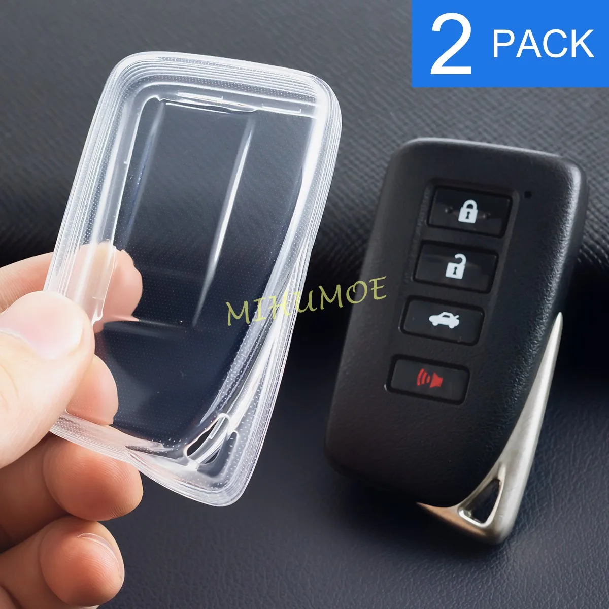 2x Key Case (Clear)