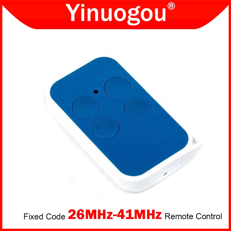 Garage Door Remote Control 26.975MHz 26.995MHz 27.015MHz 27.120MHz 27.195MHz 30.875MHz 30.900MHz 30.925MHz 40.685MHz Fixed Code