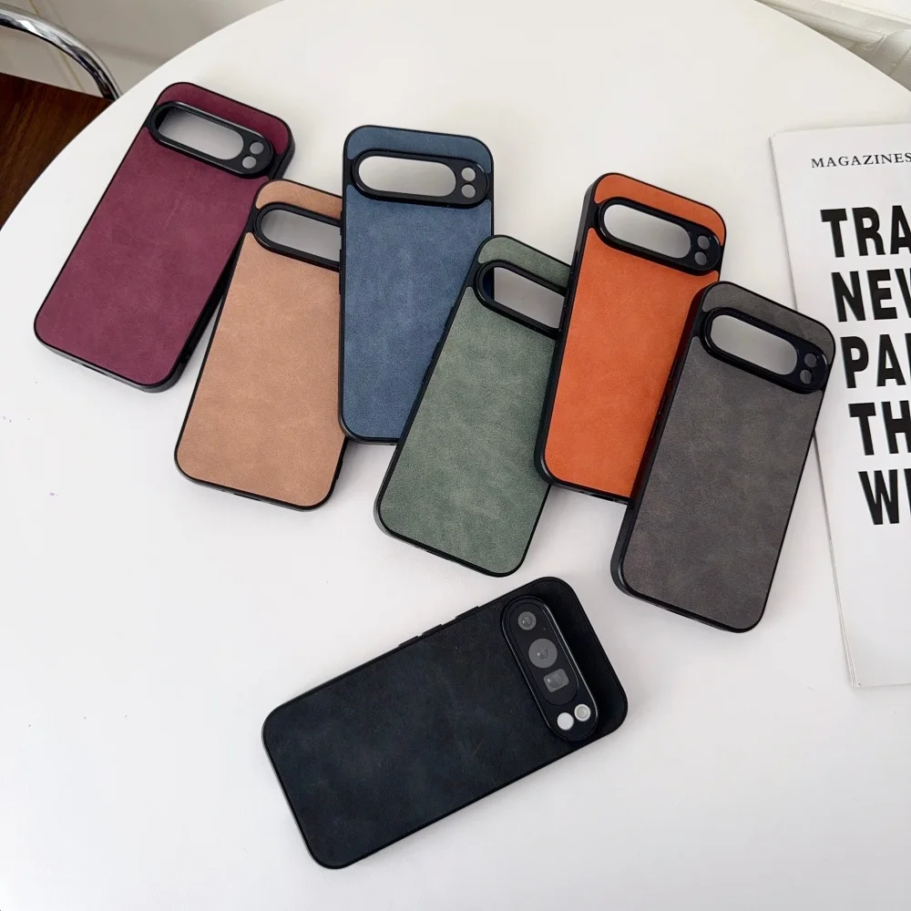 Luxury Sheepskin Ultra Slim Shockproof Case - Solid Color Back Cover