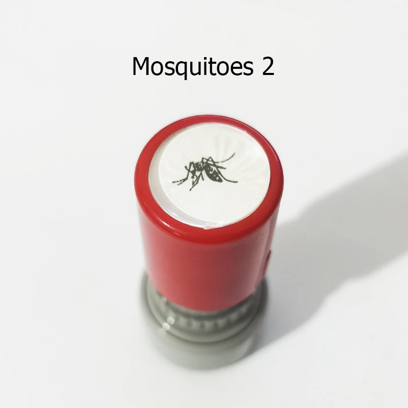 1Pcs Funny Prank Kids Stamp New Funny Fake Mosquito Seal Handbook Painting Photo Album Decoration Kids Novelty Cool Seal Toys