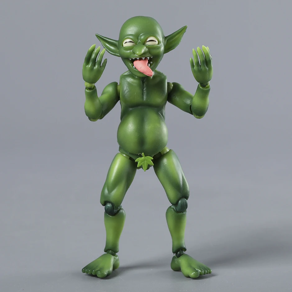 Goblin Movable Joint Figure 10cm Fantasy Action Model Collection