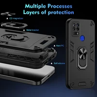 Case For Tecno Pova Armor Shockproof Car Magnetic Ring Holder Hard Luxury Phone Cover Tecnopova Ld7.jpg