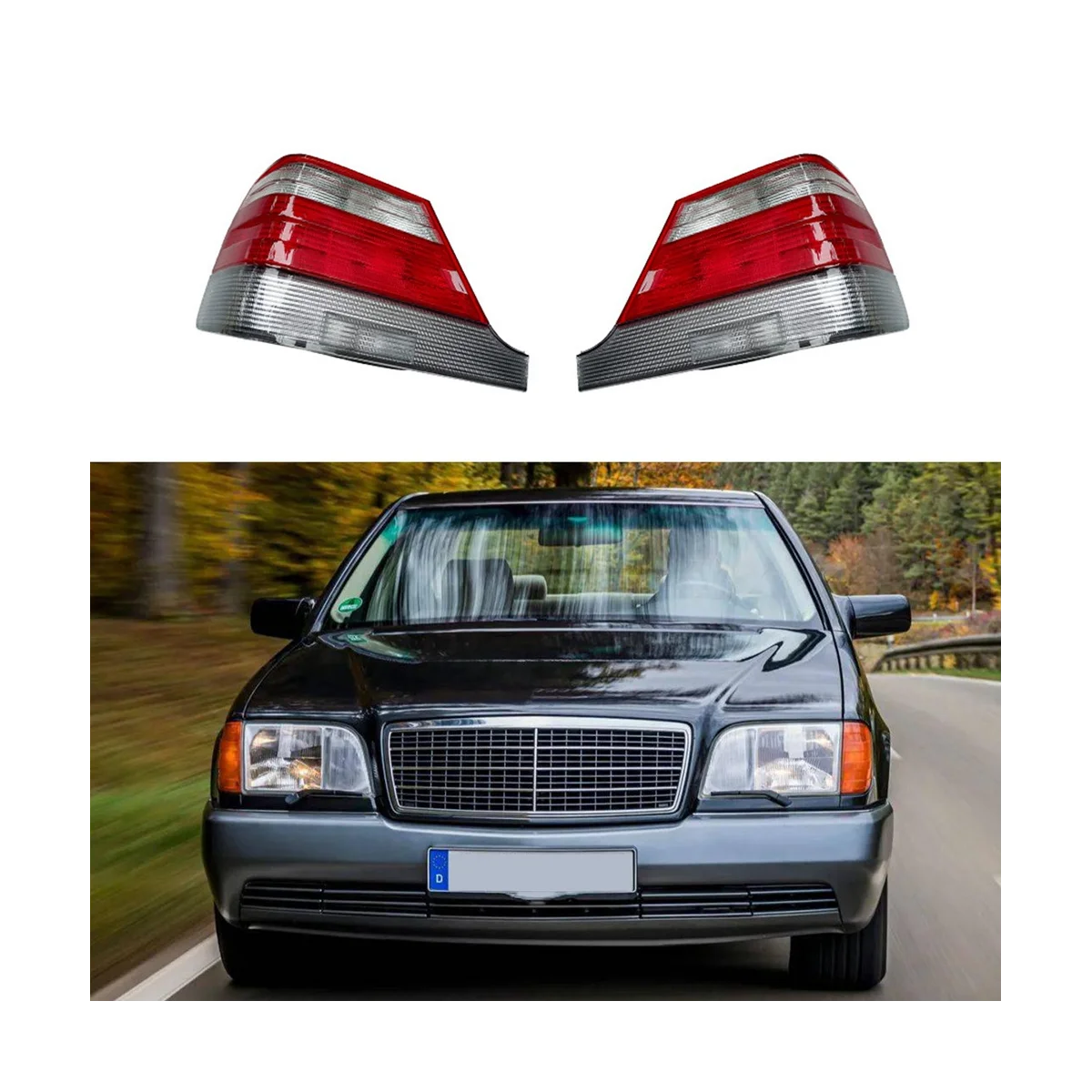 

Car Rear Tail Right Outer Light Lamp Fits for MERCEDES-BENZ S-Class W140 1996-1998 A1408207264