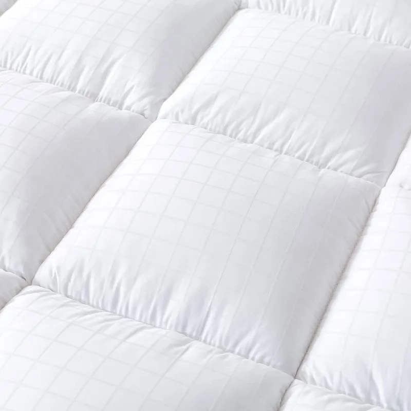 Mattress Topper TwinXL 400TC Cotton Mattress Pad with Deep Pocket 4