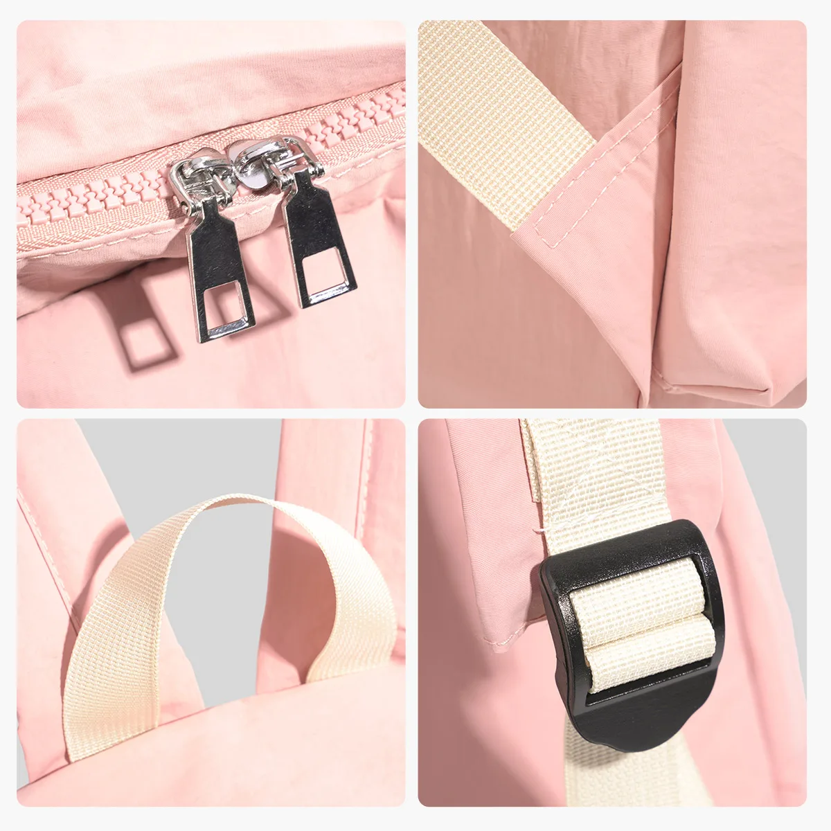 French Fresh Mommy Normcore Travel Backpack New Niche High-End Lightweight Commuter Fashion Burden-Reducing Backpack